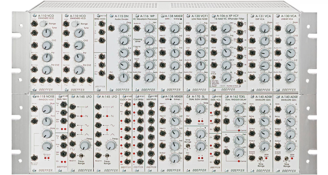 Doepfer A-100 Basic System 1 G6 PSU3