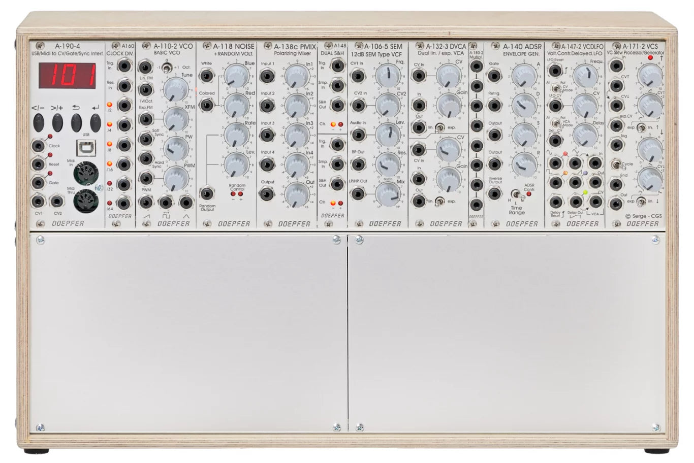 Doepfer A-100 Basic Starter System LC6 PSU3