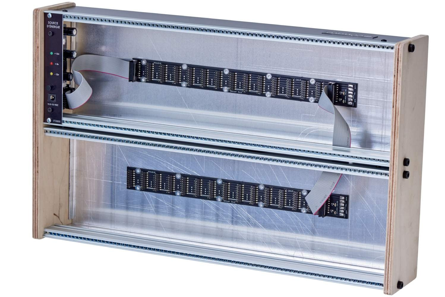 Eowave 6U Studio Case Flat 2x 84HP incl. PSU