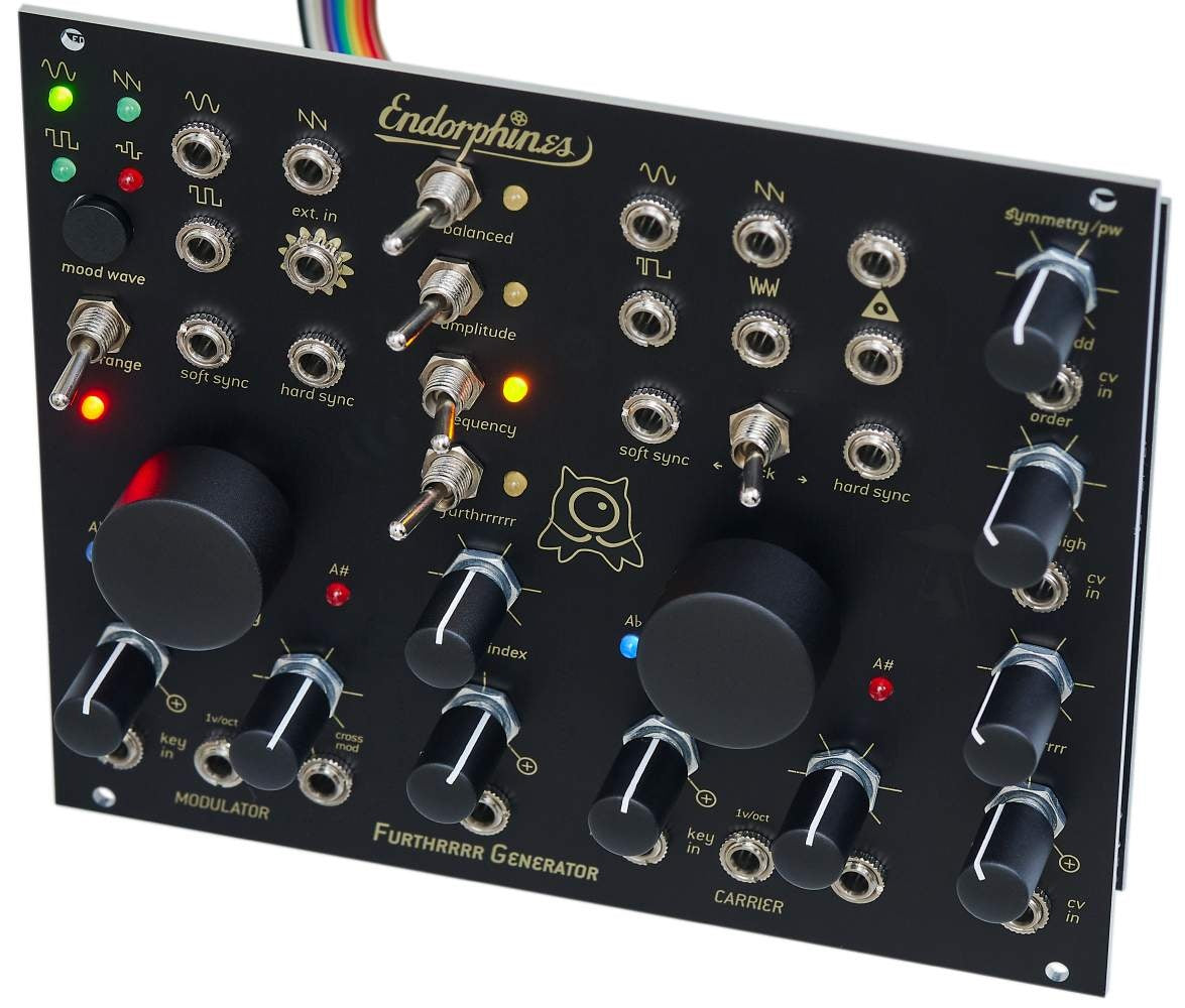 Endorphin.es BLCK_Furthrrrr Generator Dual VCO