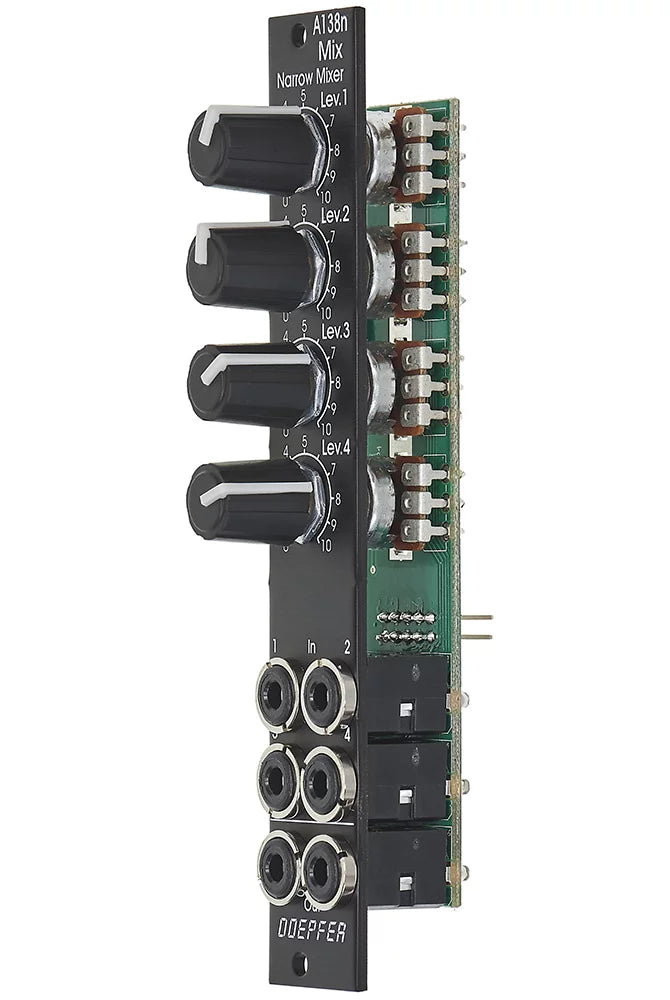 Doepfer A-138nV Narrow Mixer (Slim Line Series) Vintage Edition