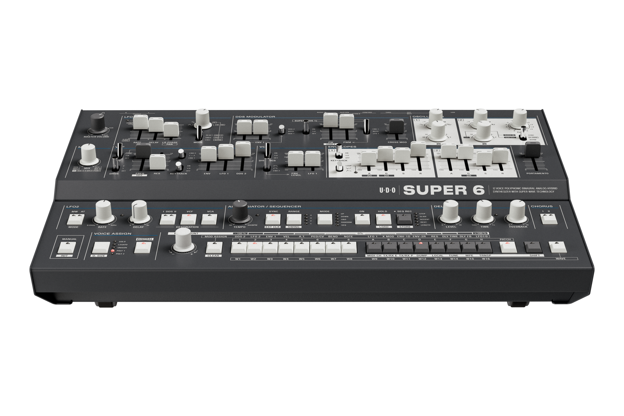 UDO Audio Super 6 Desktop LTD black