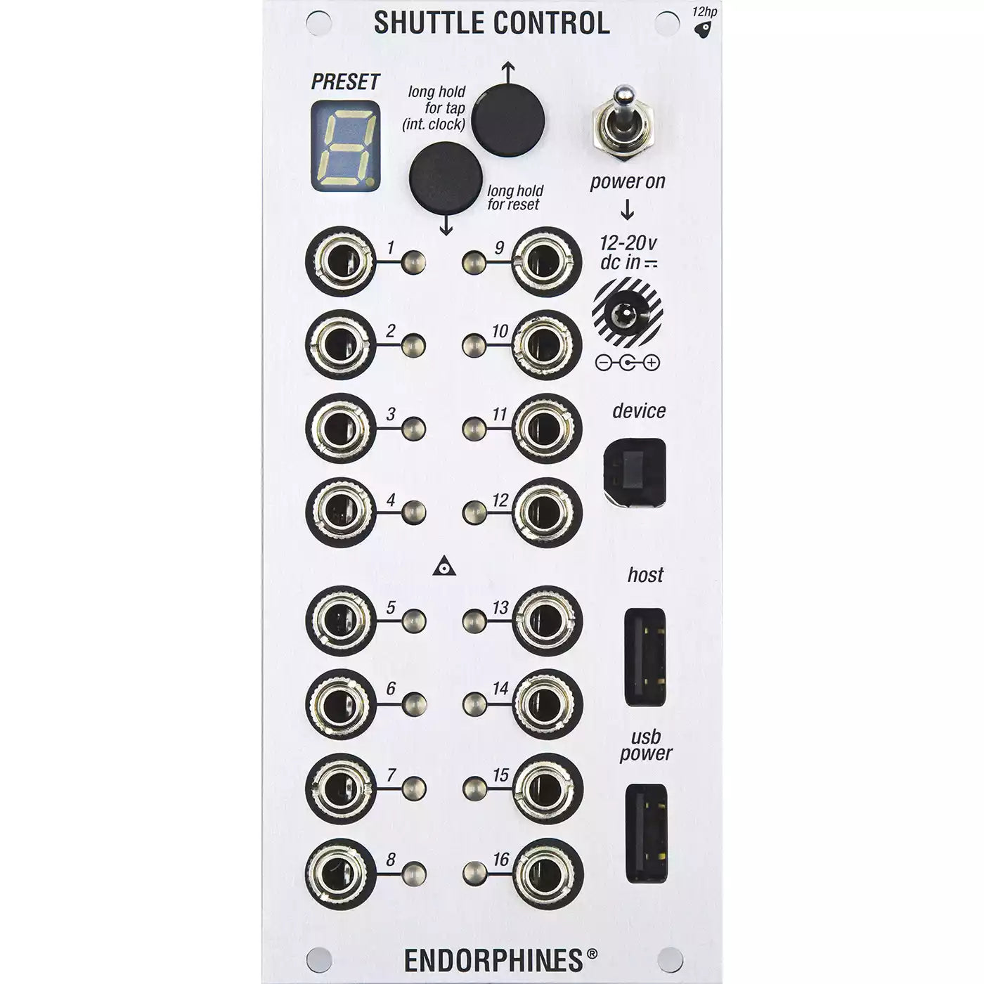 Endorphin.es Shuttle Control Silver