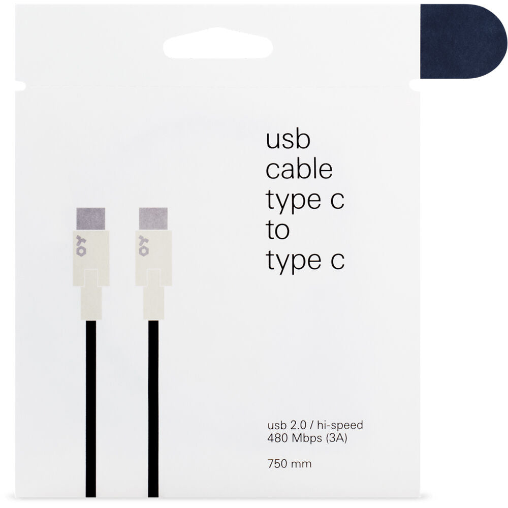 Teenage Engineering Field Textile USB-C 3.0 Cable (Black)