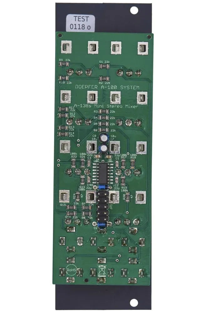 Doepfer A-138sv Mini Stereo Mixer Vintage Edition