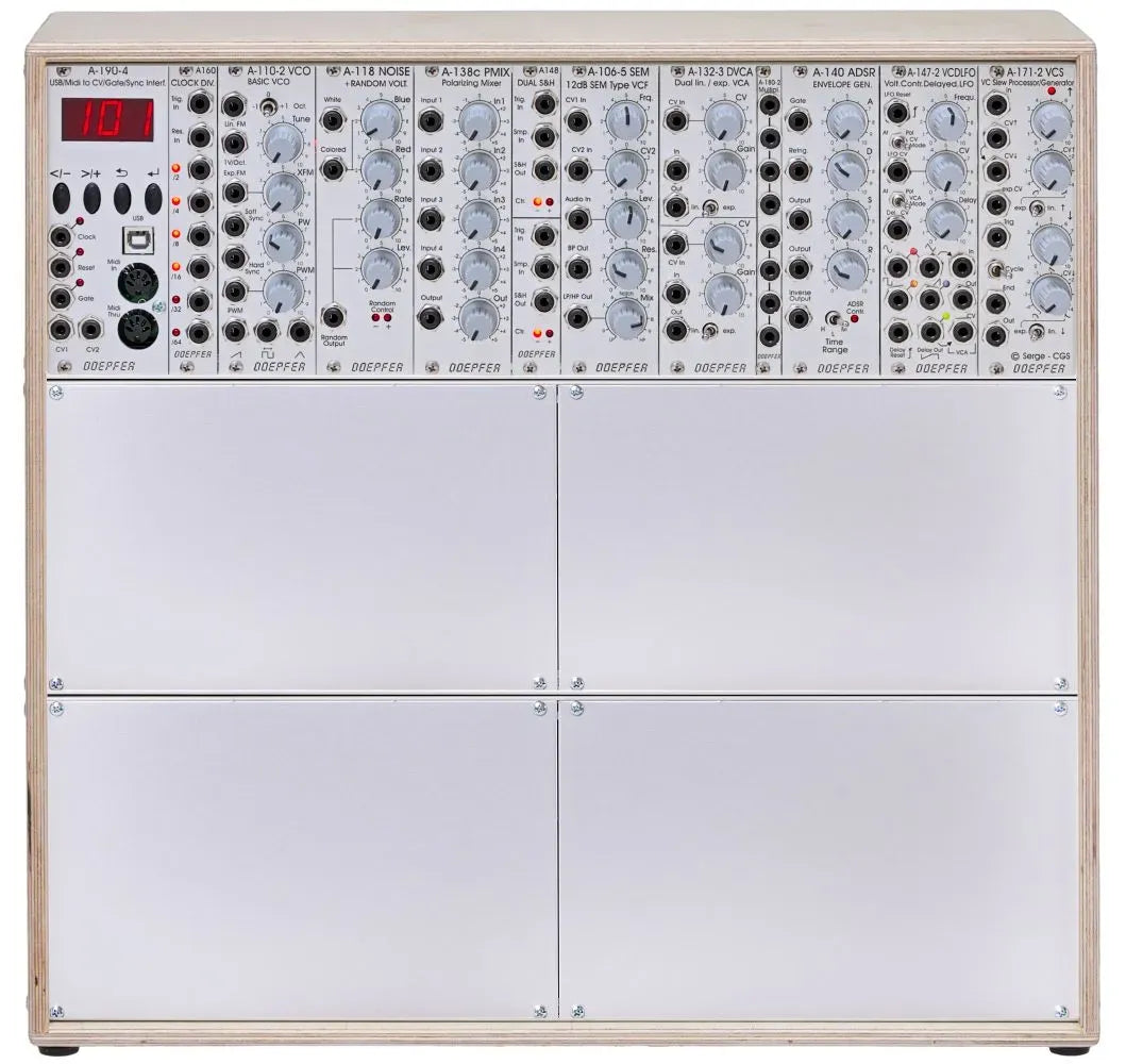 Doepfer A-100 Basic Starter System LC9 PSU3