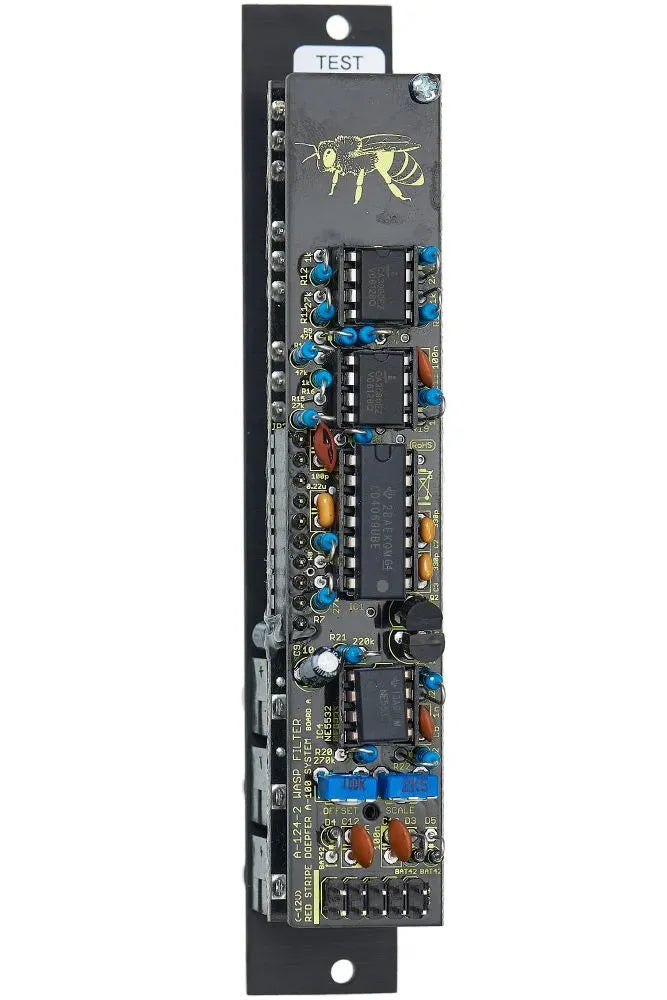 Doepfer  A-124-2SE Wasp Filter SE black/yellow Slim Line