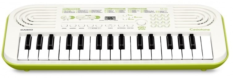Casio SA-50H7 (White / Lime Green)