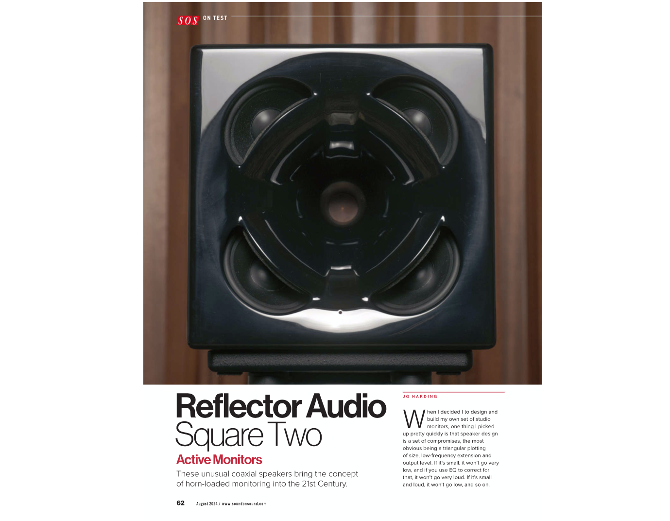 Reflector Audio Square Two ( Pair ) (Display Model)