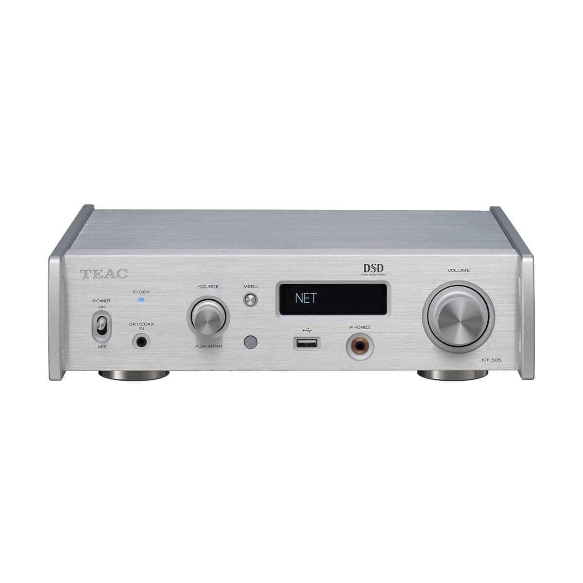 Teac NT-505-X USB Network DAC Pre-amp Silver
