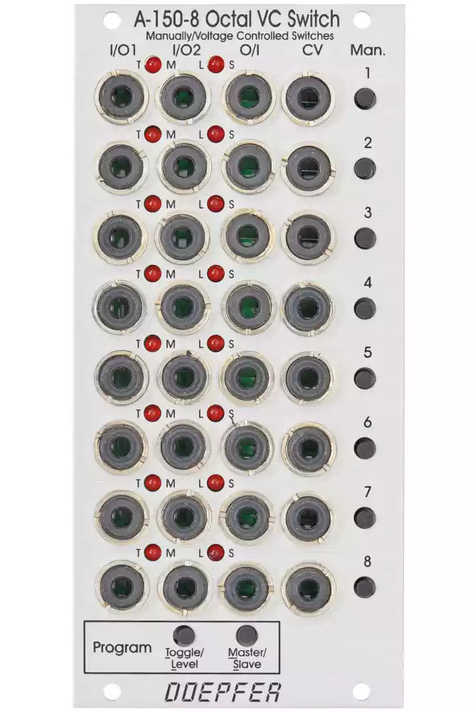 Doepfer A-150-8 8-fach Voltage Controlled Switch