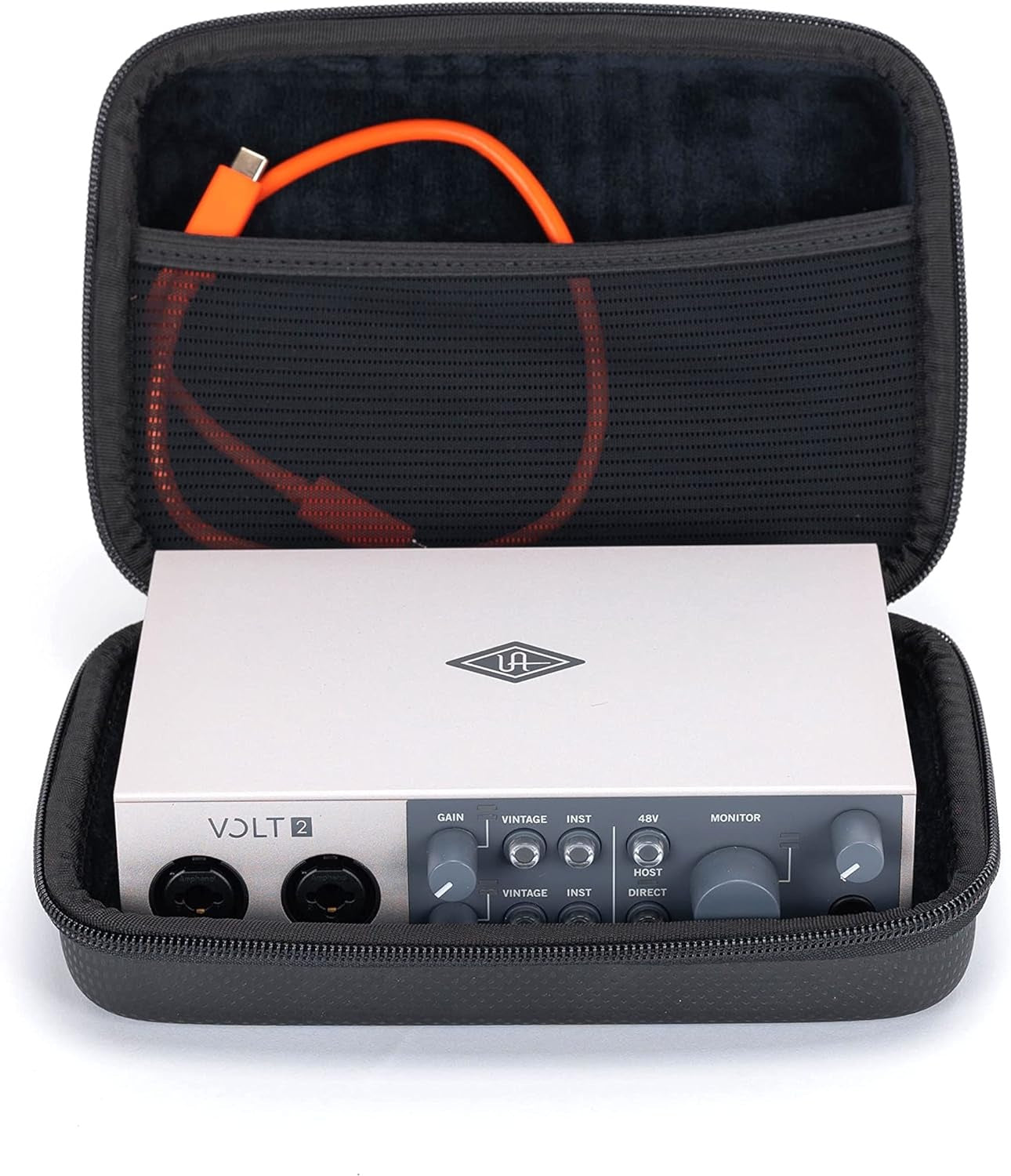 Analog Cases GLIDE Case For Universal Audio Volt 1/2 / Apollo Solo/Arrow/Focusrite Scarlett 4i4