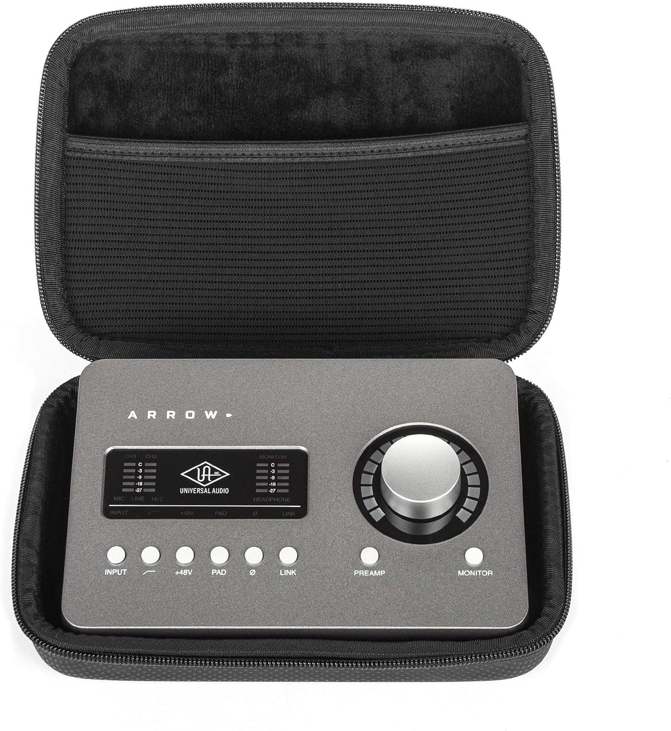 Analog Cases GLIDE Case For Universal Audio Volt 1/2 / Apollo Solo/Arrow/Focusrite Scarlett 4i4