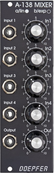 Doepfer A-138aV Mixer linear Vintage Edition