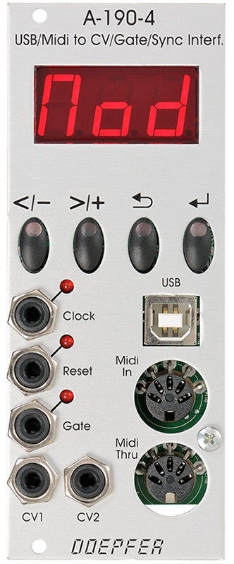 Doepfer A-190-4 USB/MIDI-to-CV/Gate Interface