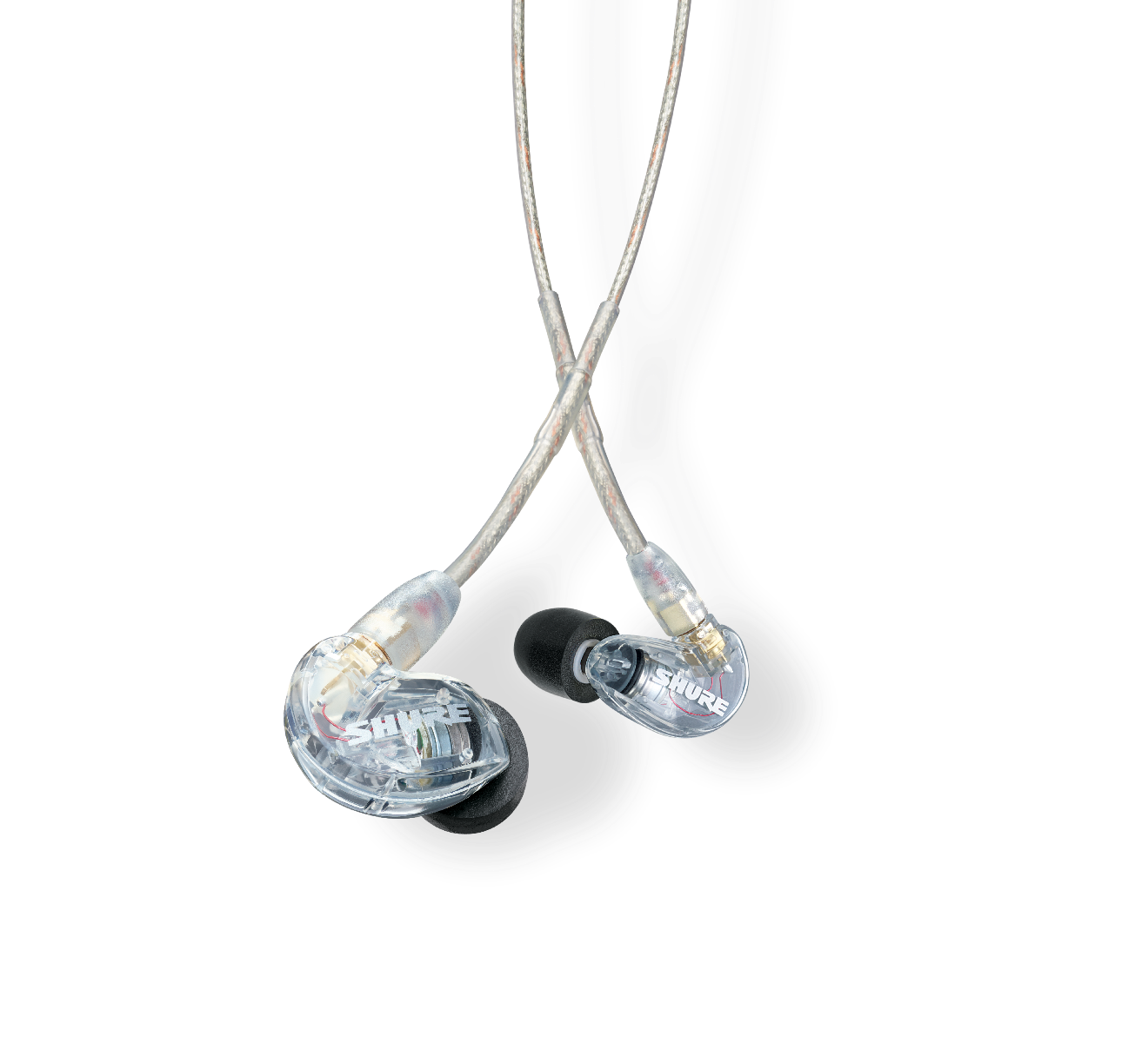 Shure SE215-CL-EFS In-Ear Earphones (Clear)
