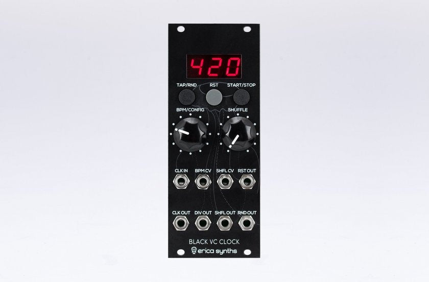 Erica Synths Black VC Clock V2