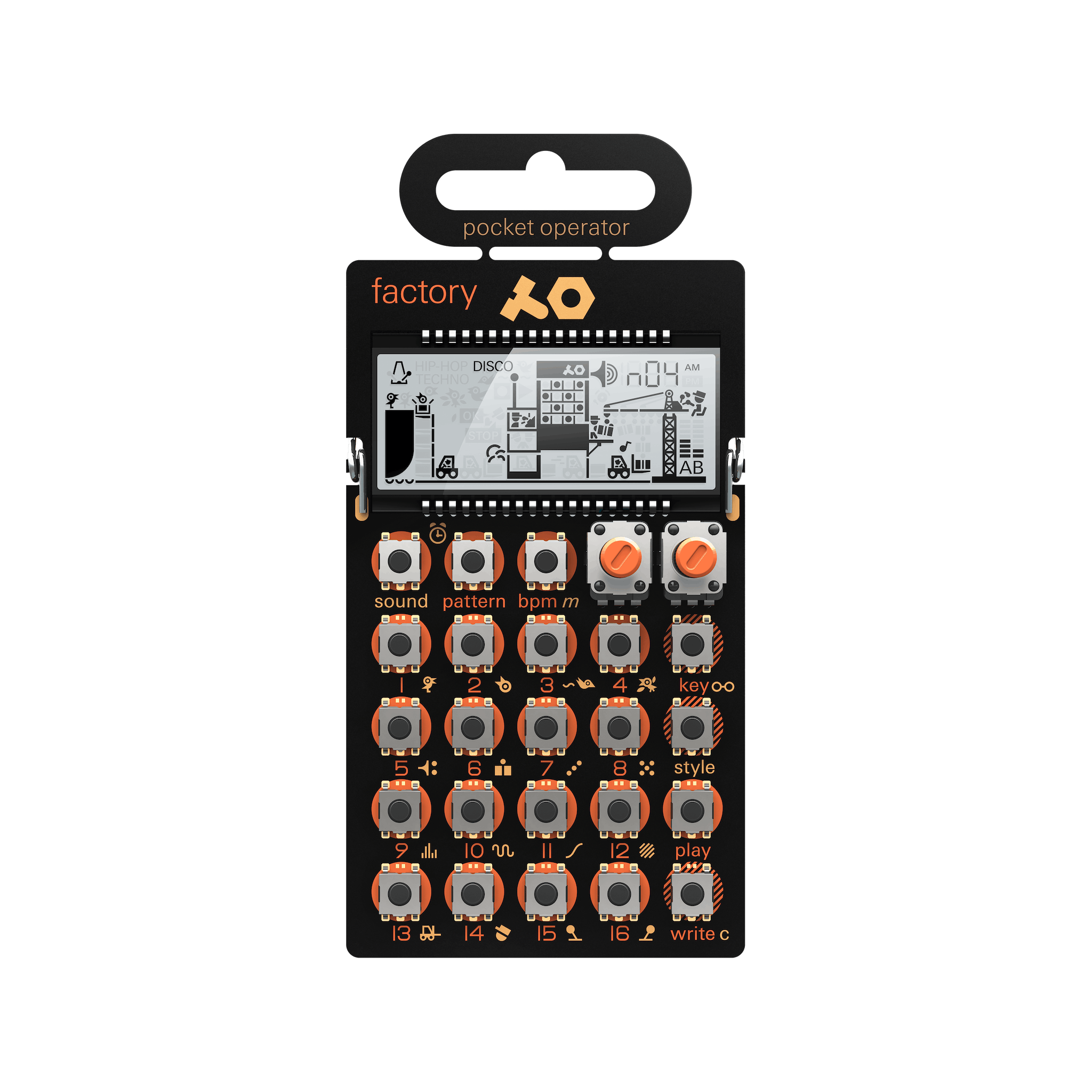 Teenage Engineering PO-16 factory