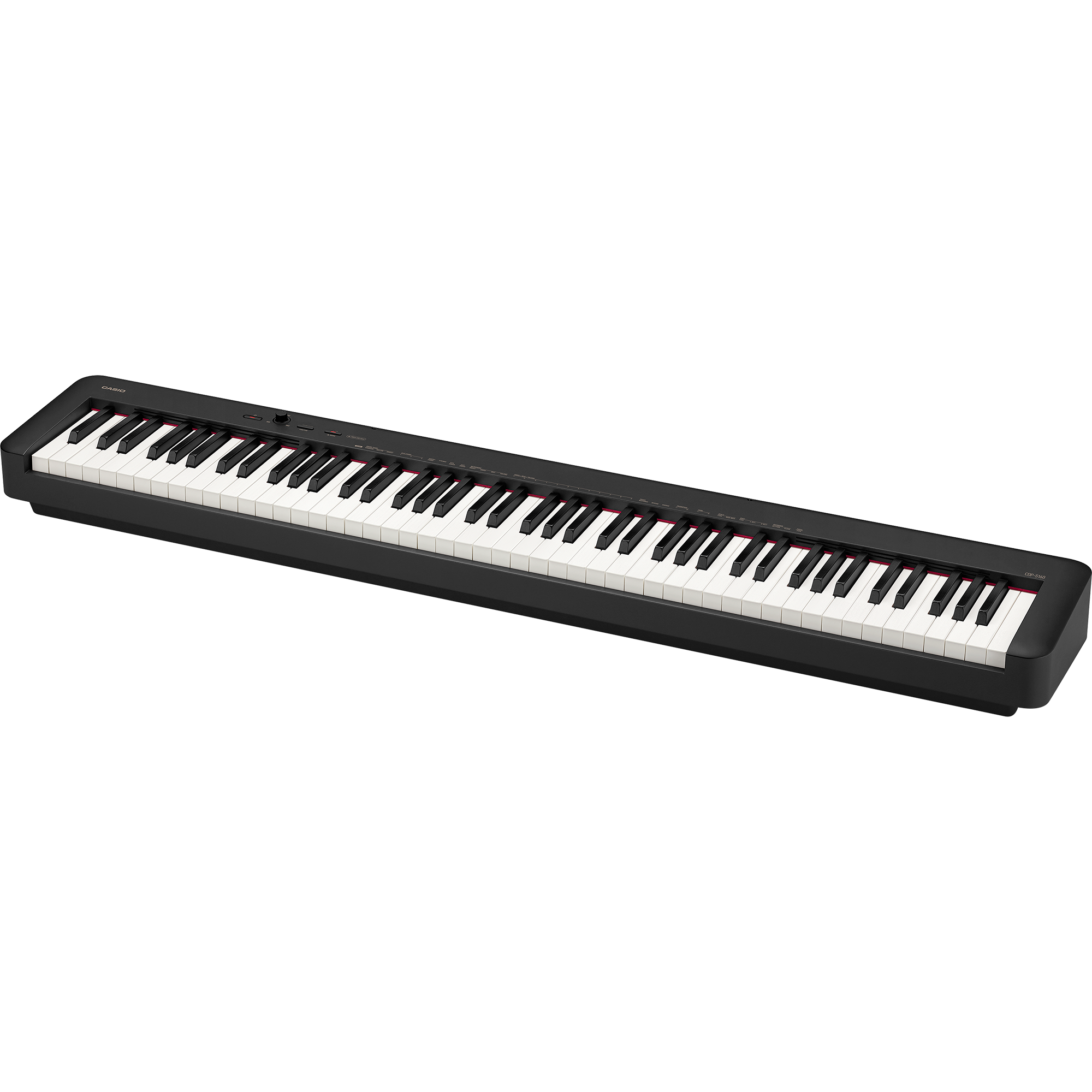 Casio CDP-S160 Compact Digital Piano with stand (Black)