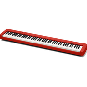 Casio CDP-S160 Compact Digital Piano with stand (Red)