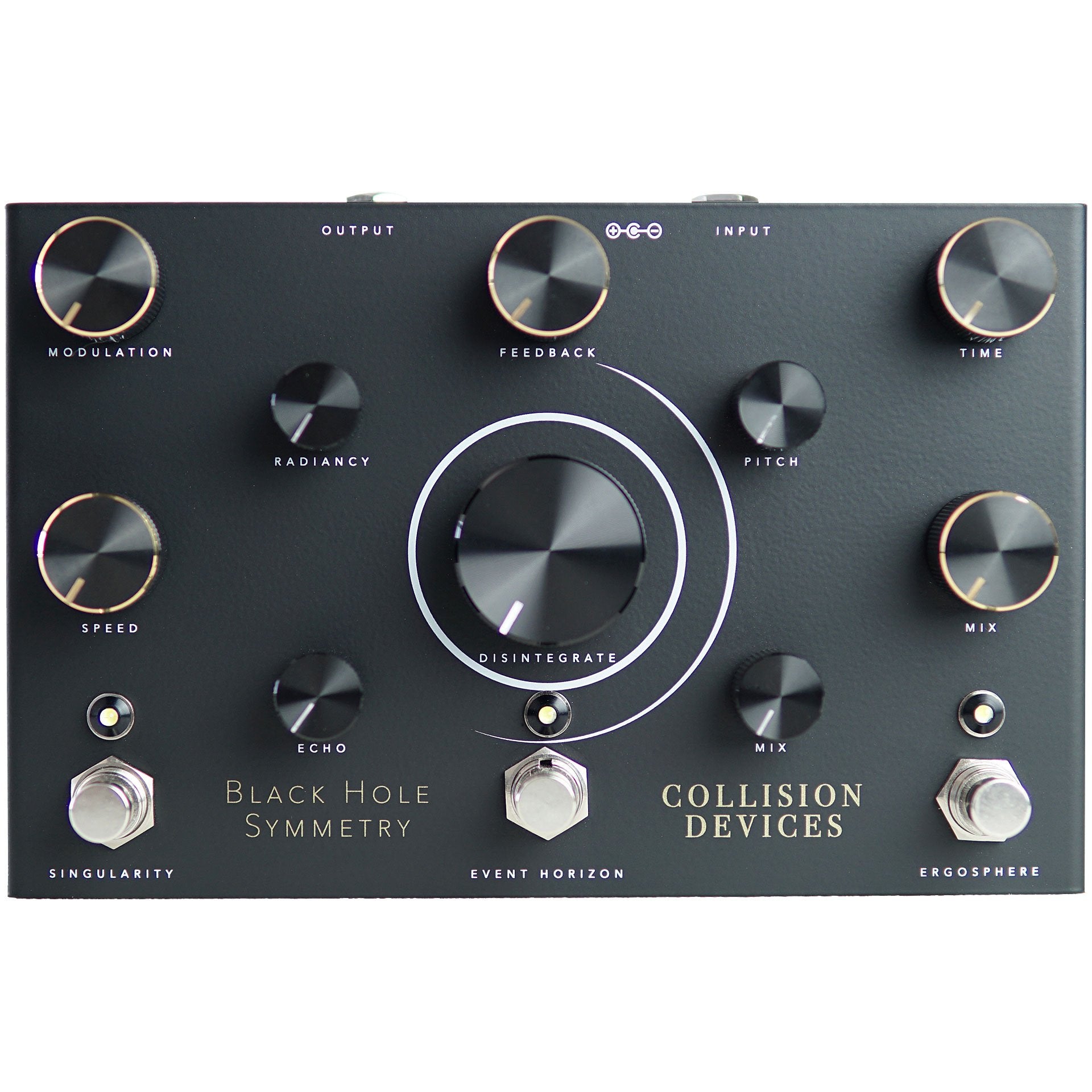 Collision Devices BLACK HOLE SYMMETRY