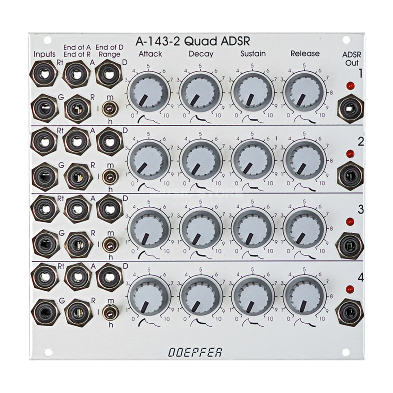 Doepfer A-143-2 Quad ADSR