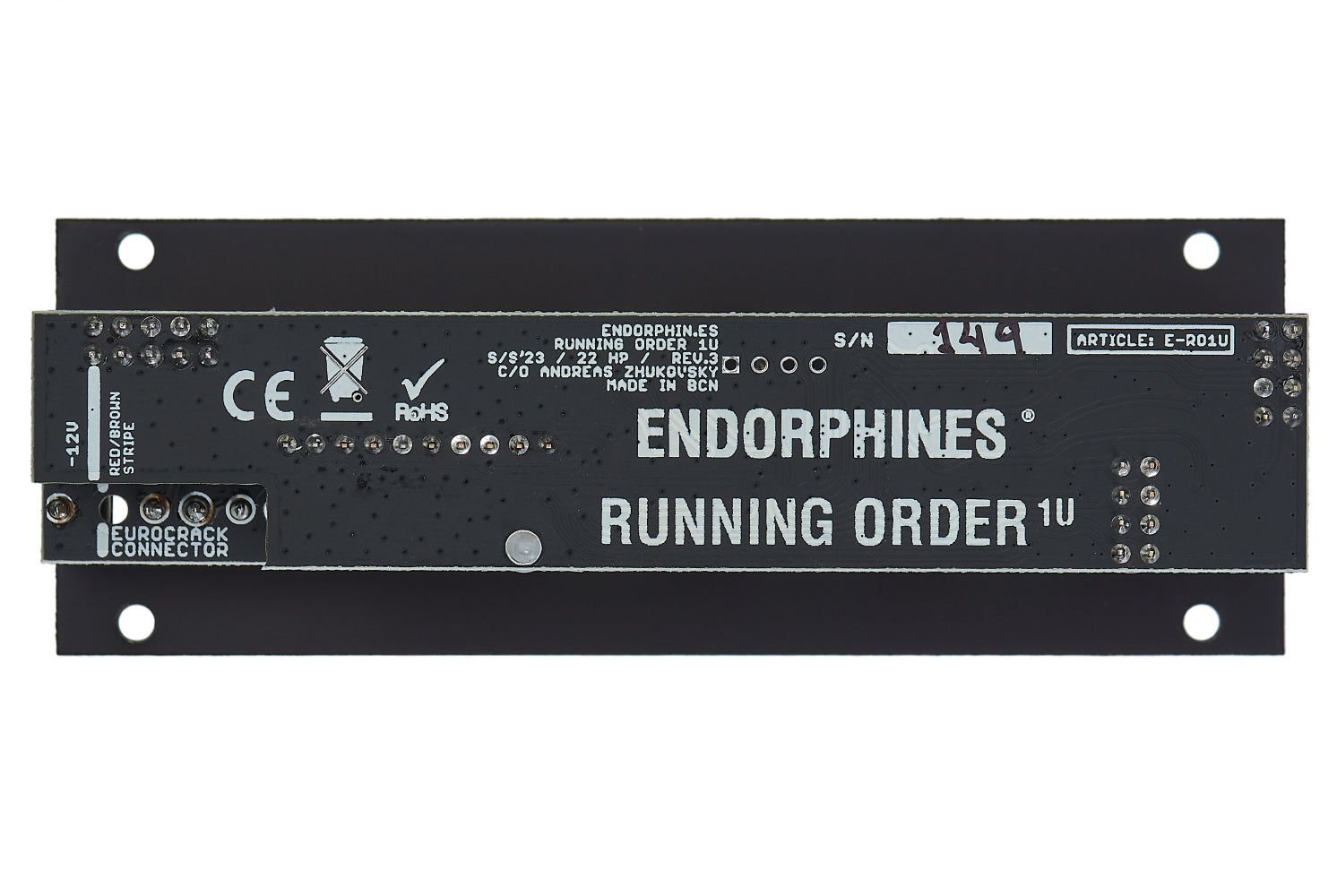 Endorphin.es 1U Running Order Black