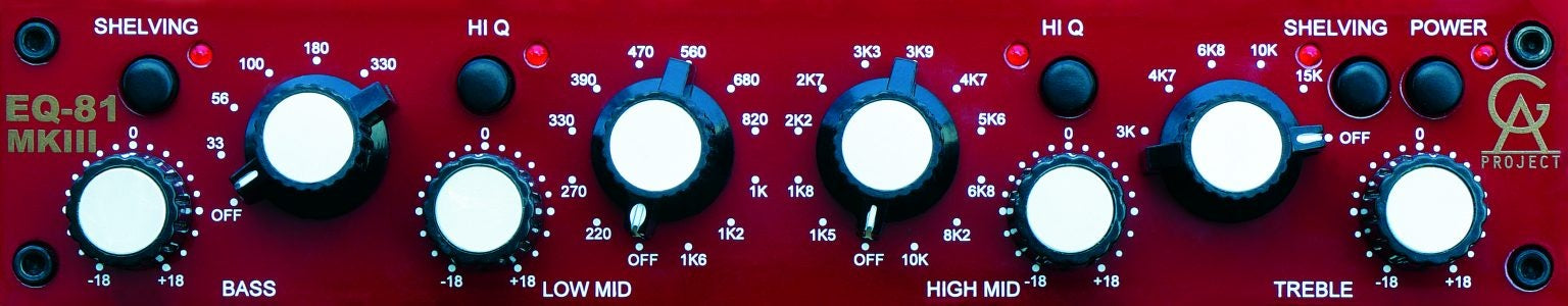 Golden Age Audio EQ-81 MK3
