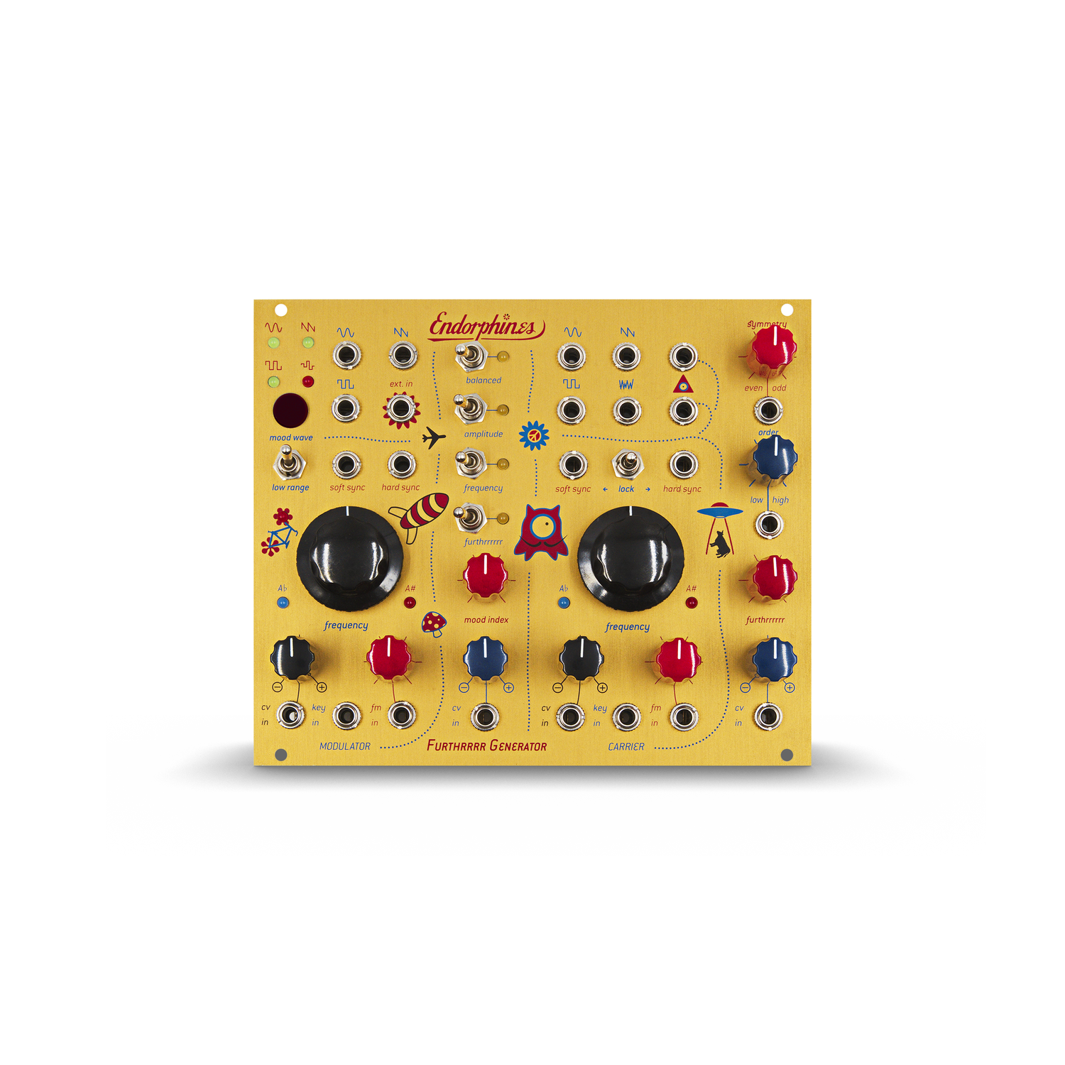 Endorphin.es Furthrrrr Generator Dual VCO Gold