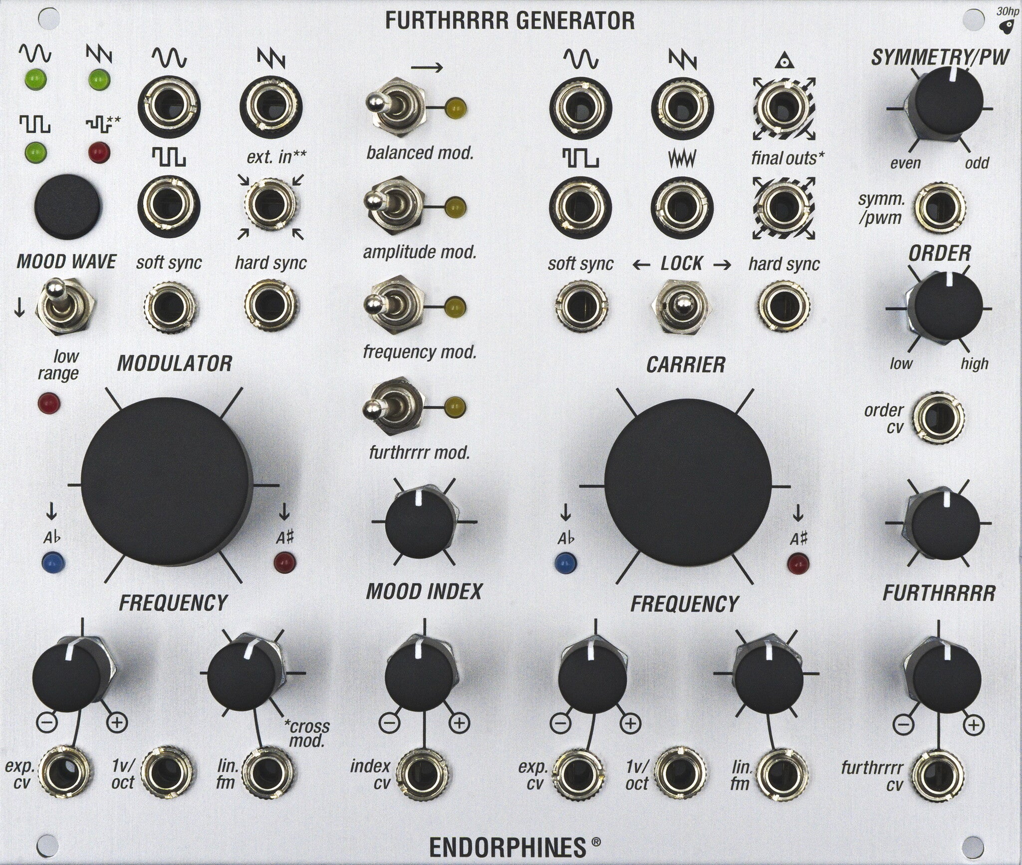 Endorphin.es Furthrrrr Generator Dual VCO