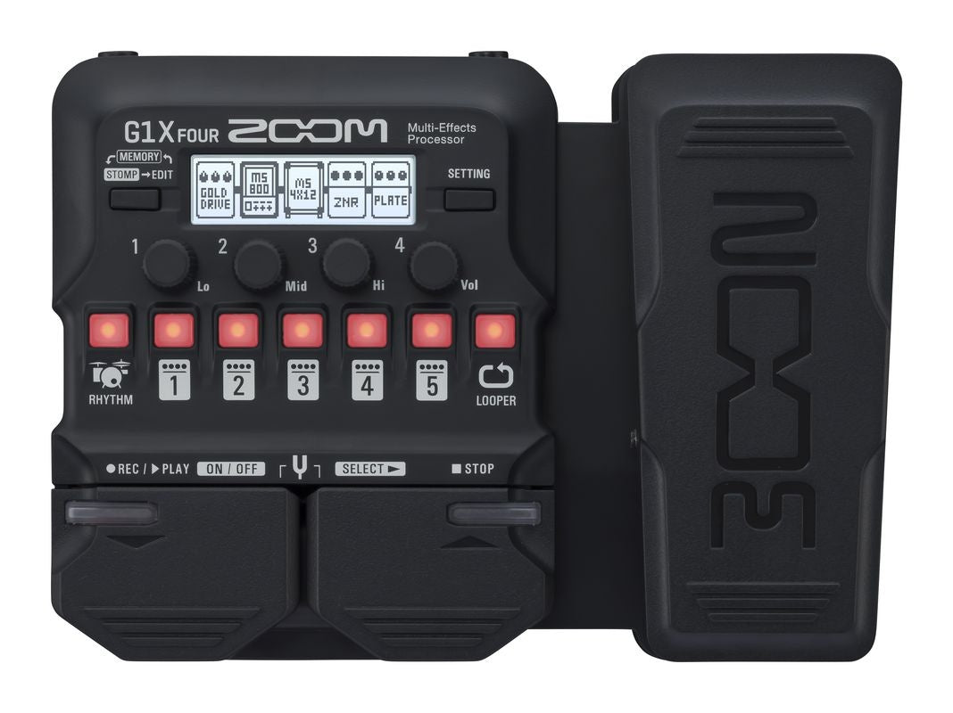 ZOOM G1X Four Zoom G1X FOUR – T Studio