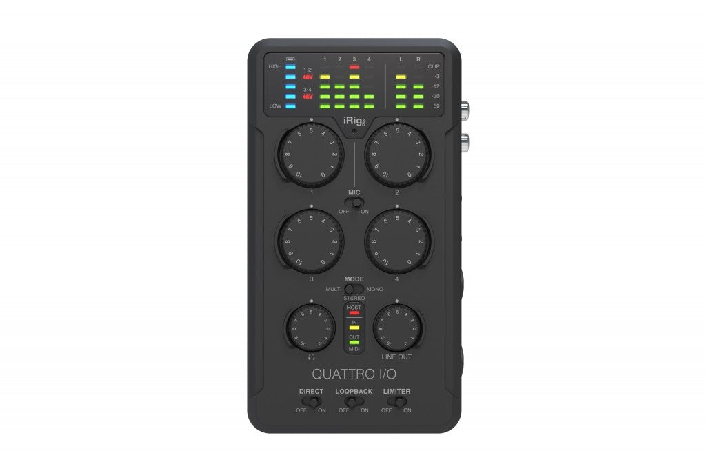 IK Multimedia iRig Pro Quattro I/O