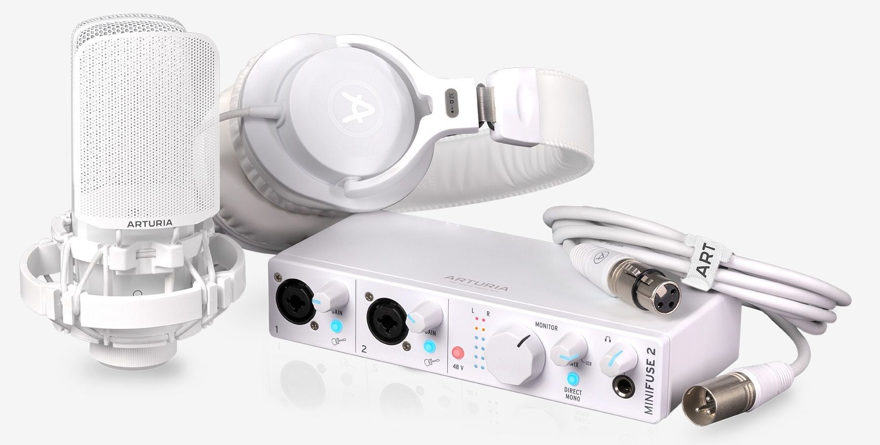 Arturia MiniFuse Recording Pack White