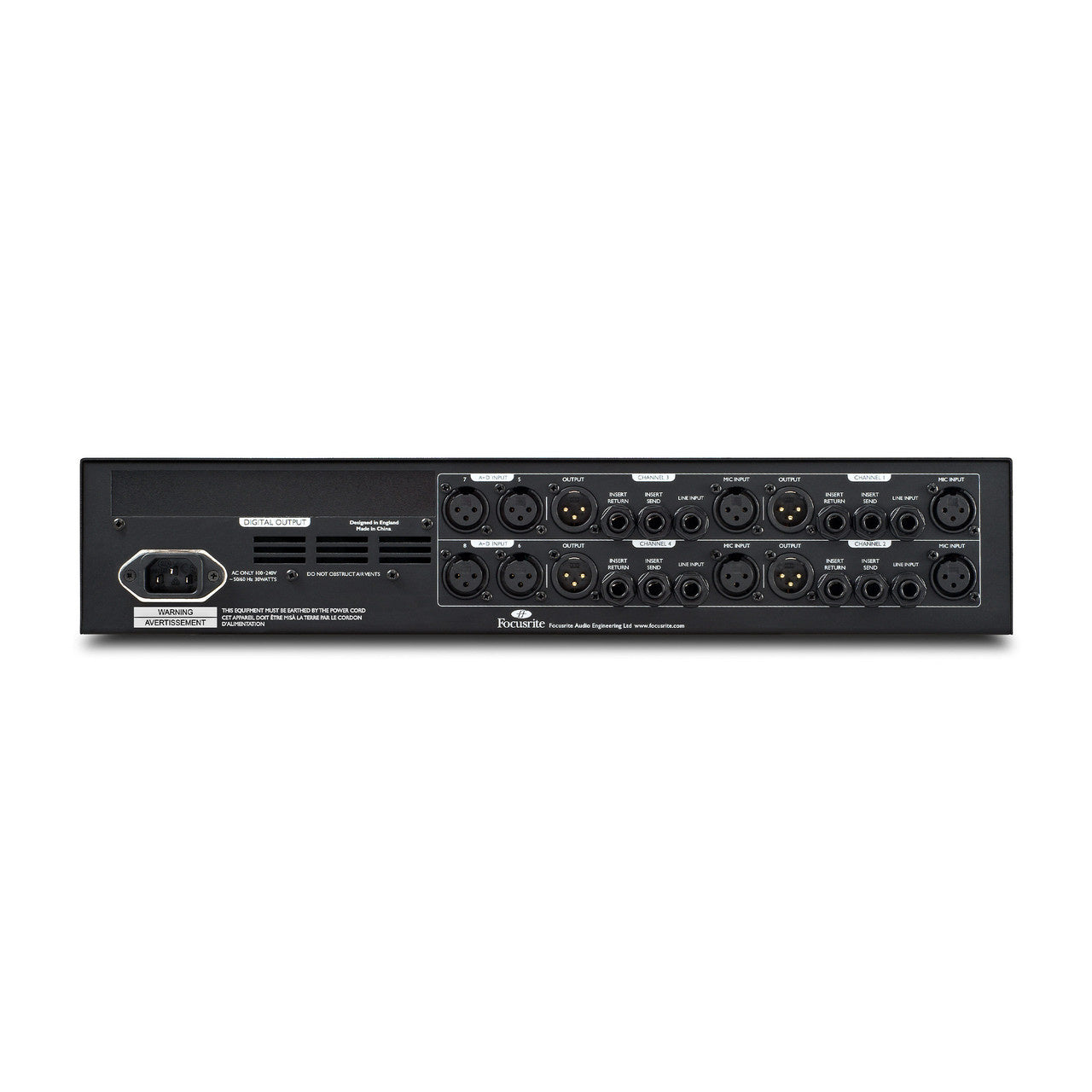Focusrite ISA ADN8 8 Channel Expansion Card with Dante