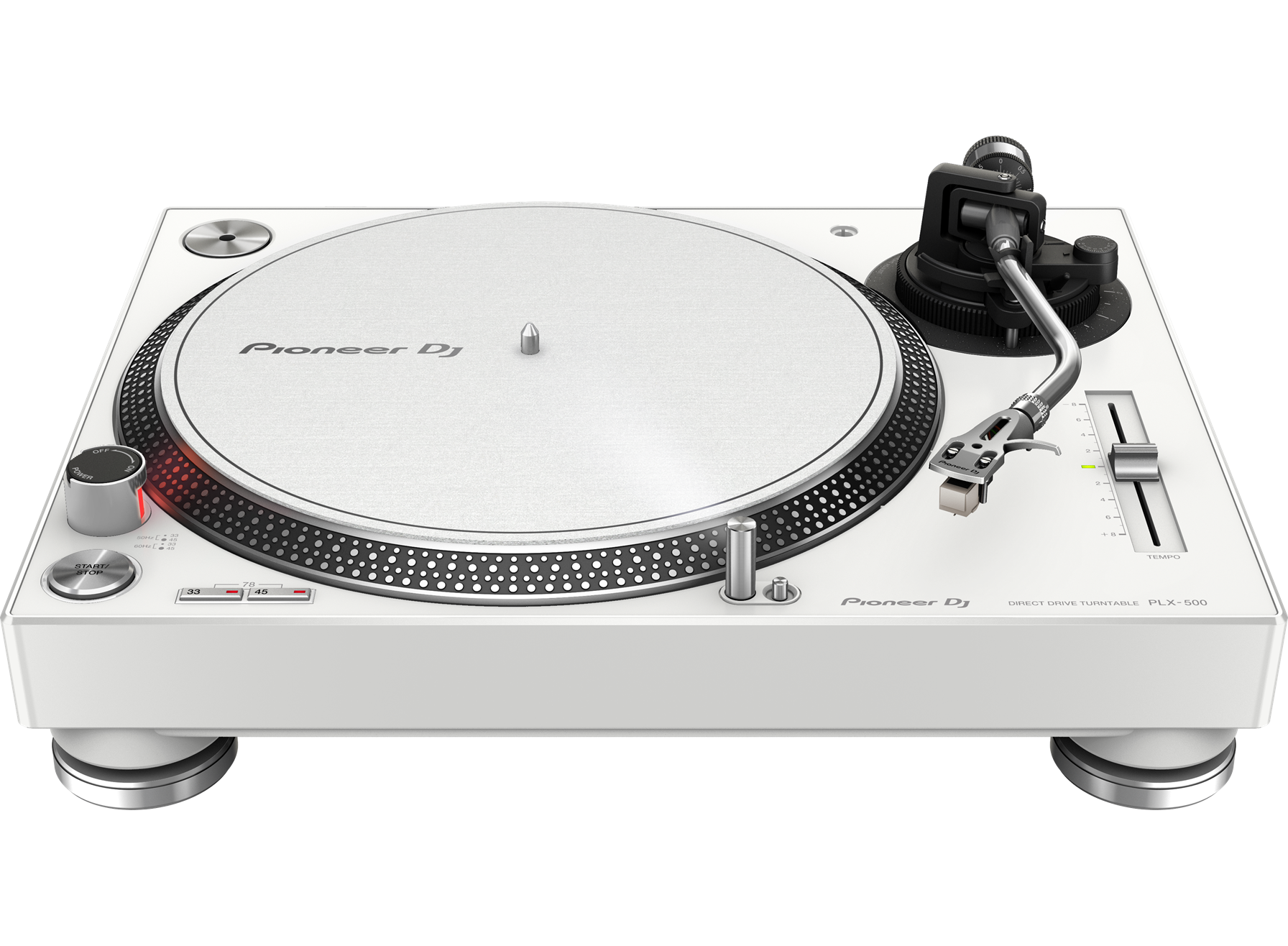Pioneer DJ Pioneer PLX-500-W DJ turntable (White)