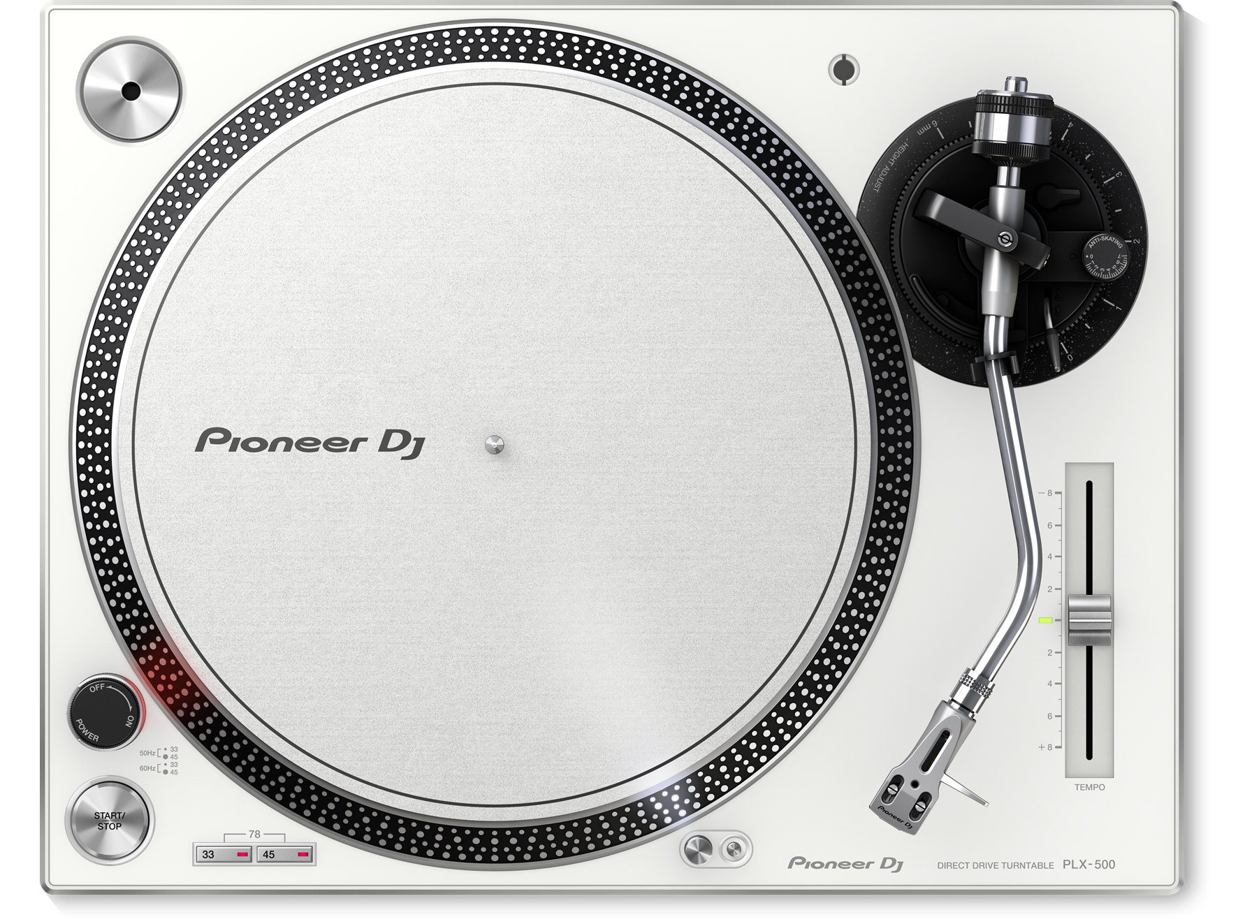 Pioneer DJ Pioneer PLX-500-W DJ turntable (White)