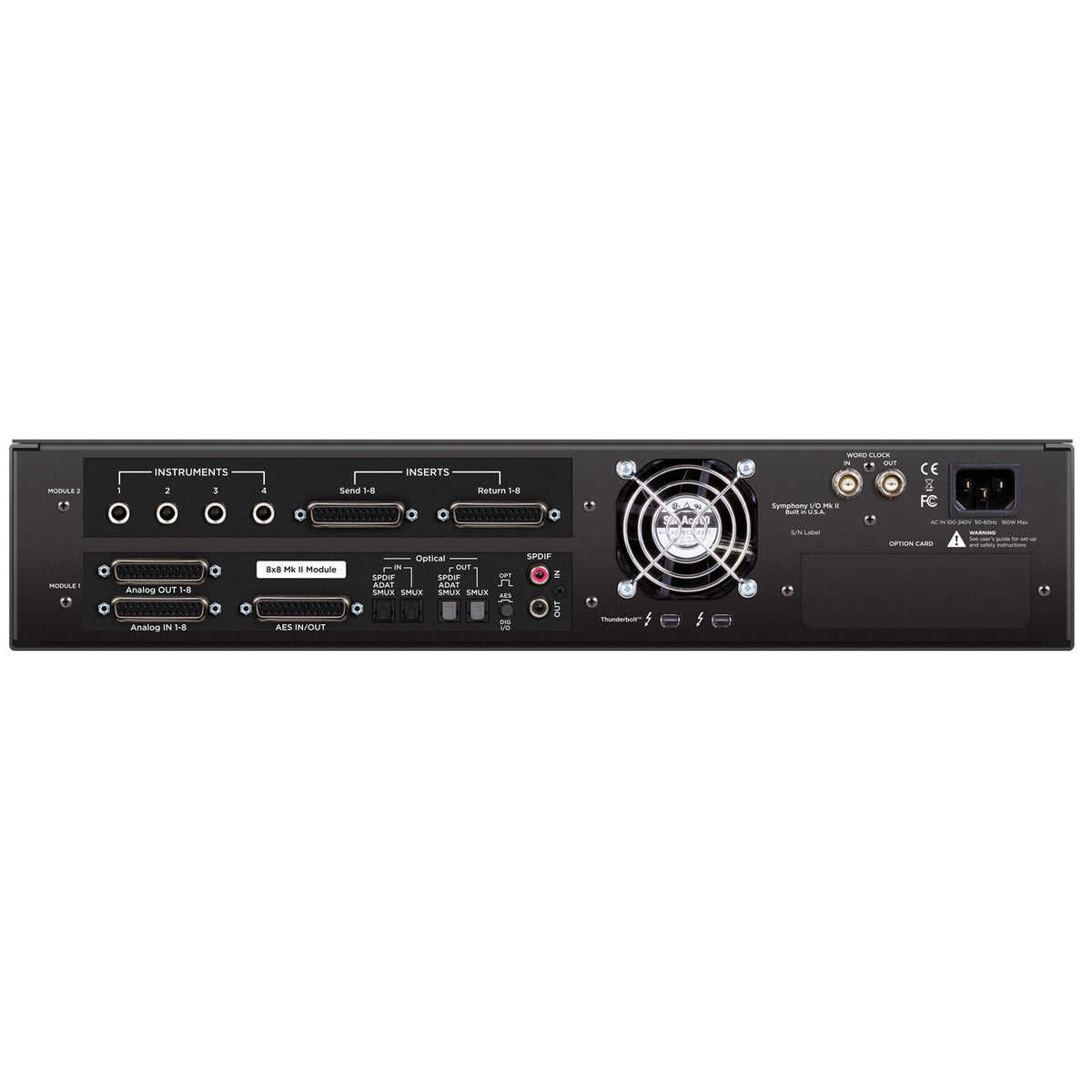 Apogee Symphony I/O MKII 8×8+8MP Thunderbolt