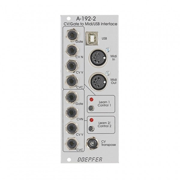 Doepfer A-192-2 Dual CV/Gate to Midi/USB Int.