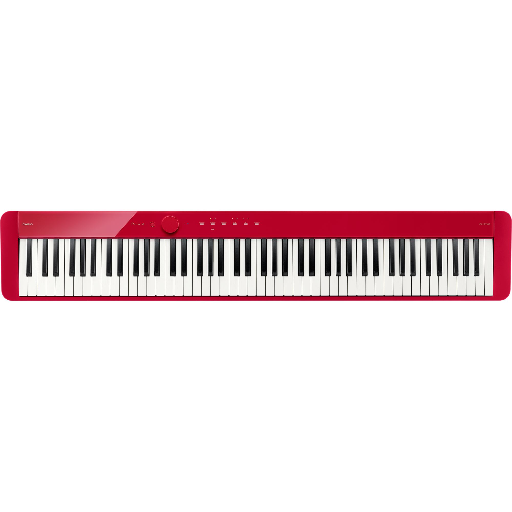 Casio PX-S1100 Privia Series Compact Digital Piano (Red)