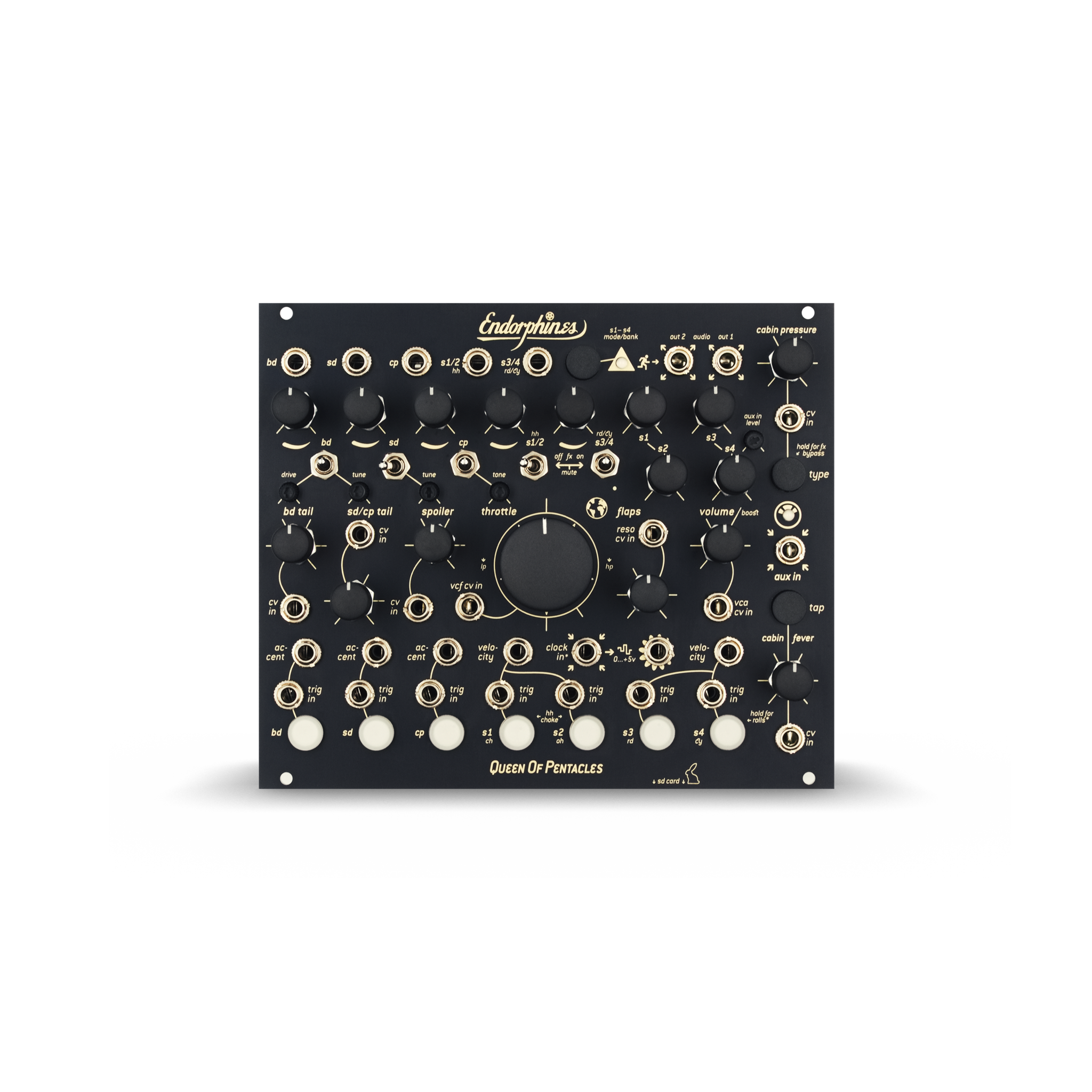 Endorphin.es Queen of Pentacles_BLCK