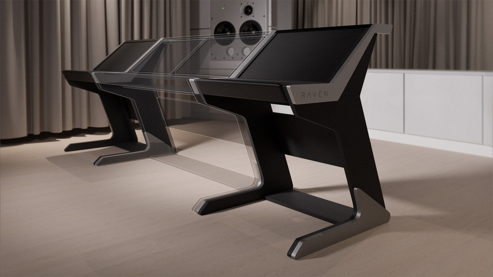 Steven Slate Audio Raven Core Station Sidecar x2