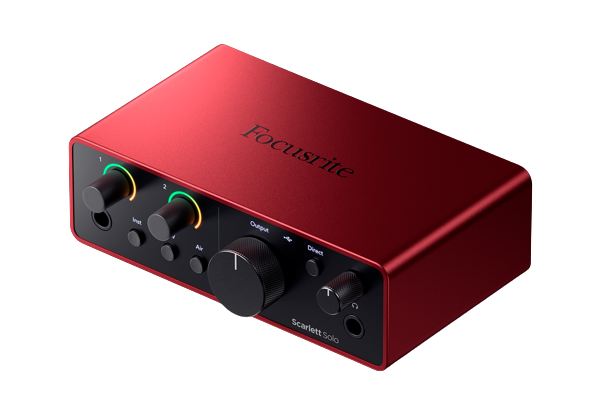 Focusrite Scarlett Solo 4th Gen – T Studio