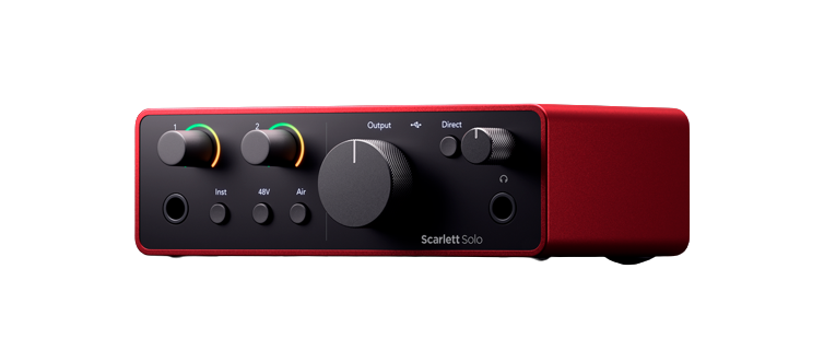 Focusrite Scarlett Solo 4th Gen