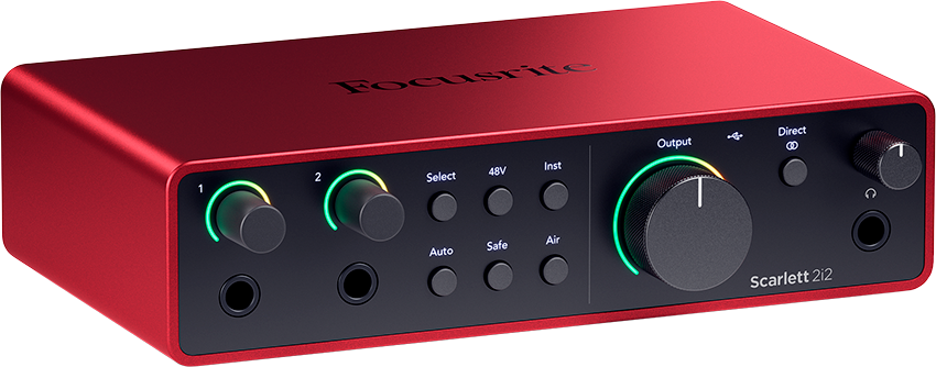 Focusrite Scarlett 2i2 Studio 4th Gen.