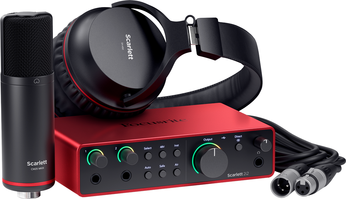 Focusrite Scarlett 2i2 Studio 4th Gen.