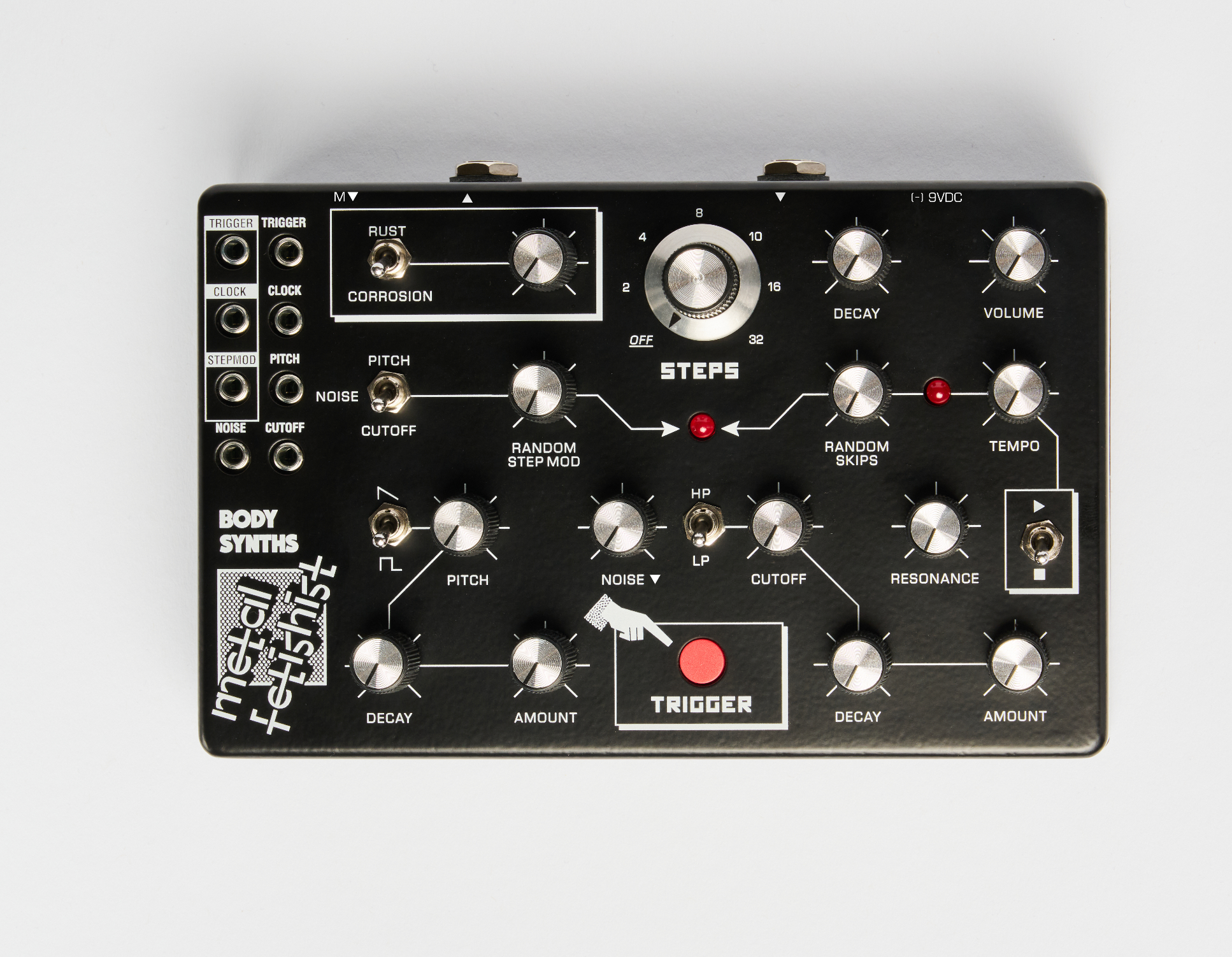 Body Synths Metal Fetishist Black