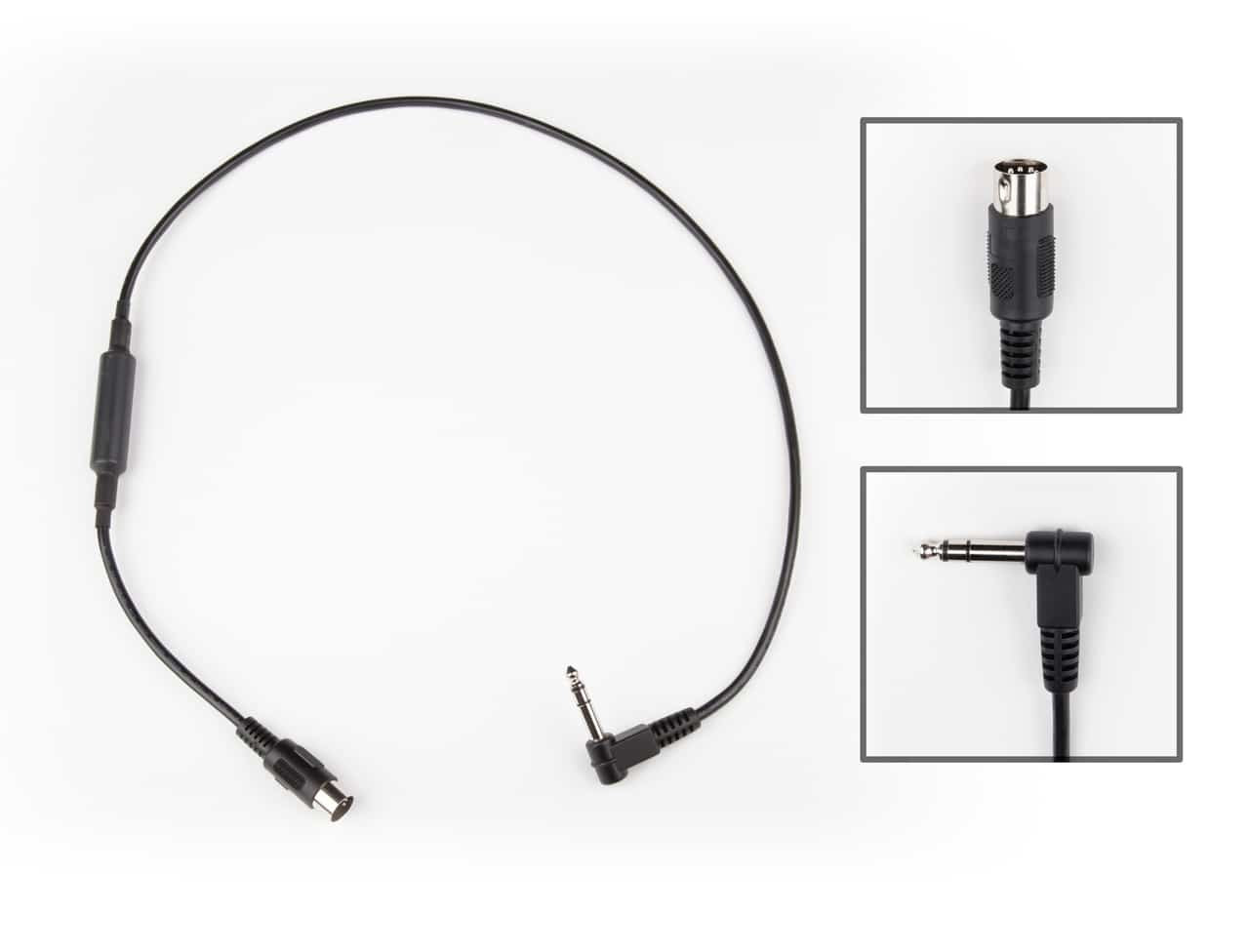Strymon Straight MIDI – Right Angle TRS Cable