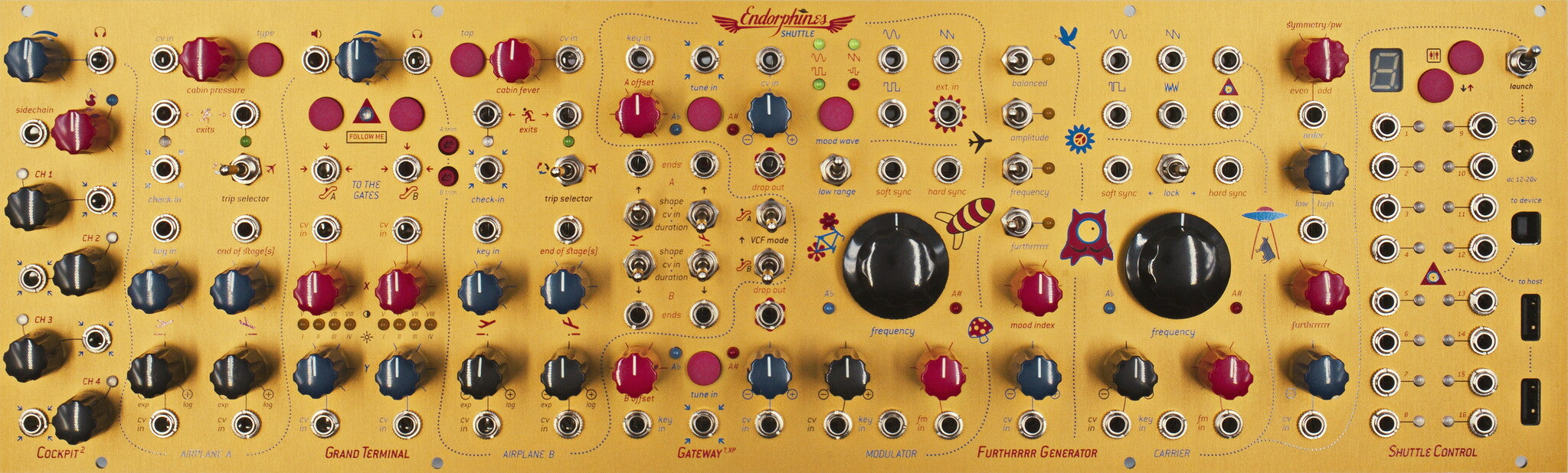 Endorphin.es Shuttle System Gold