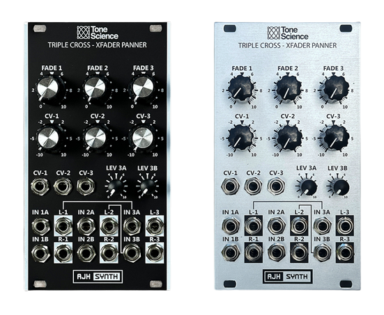 AJH Synth Triple Cross Xfader and Panner