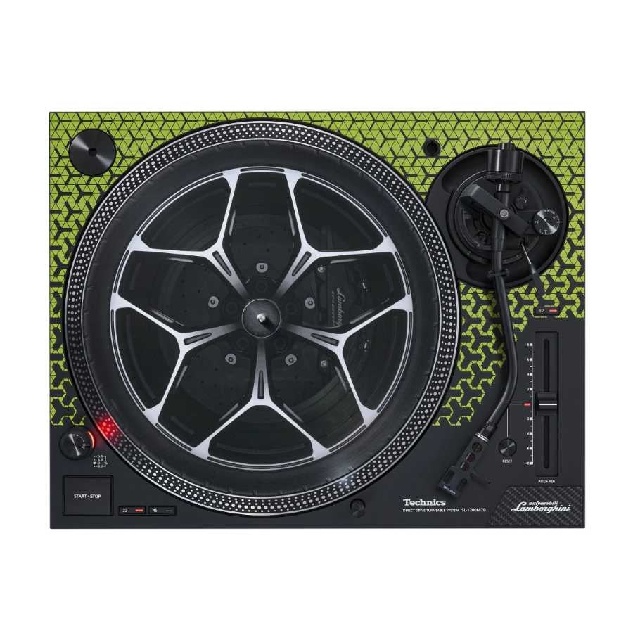 Technics SL-1200M7B – Lamborghini Edition Green